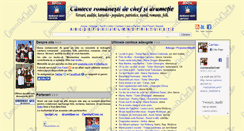 Desktop Screenshot of cantecedechef.ro